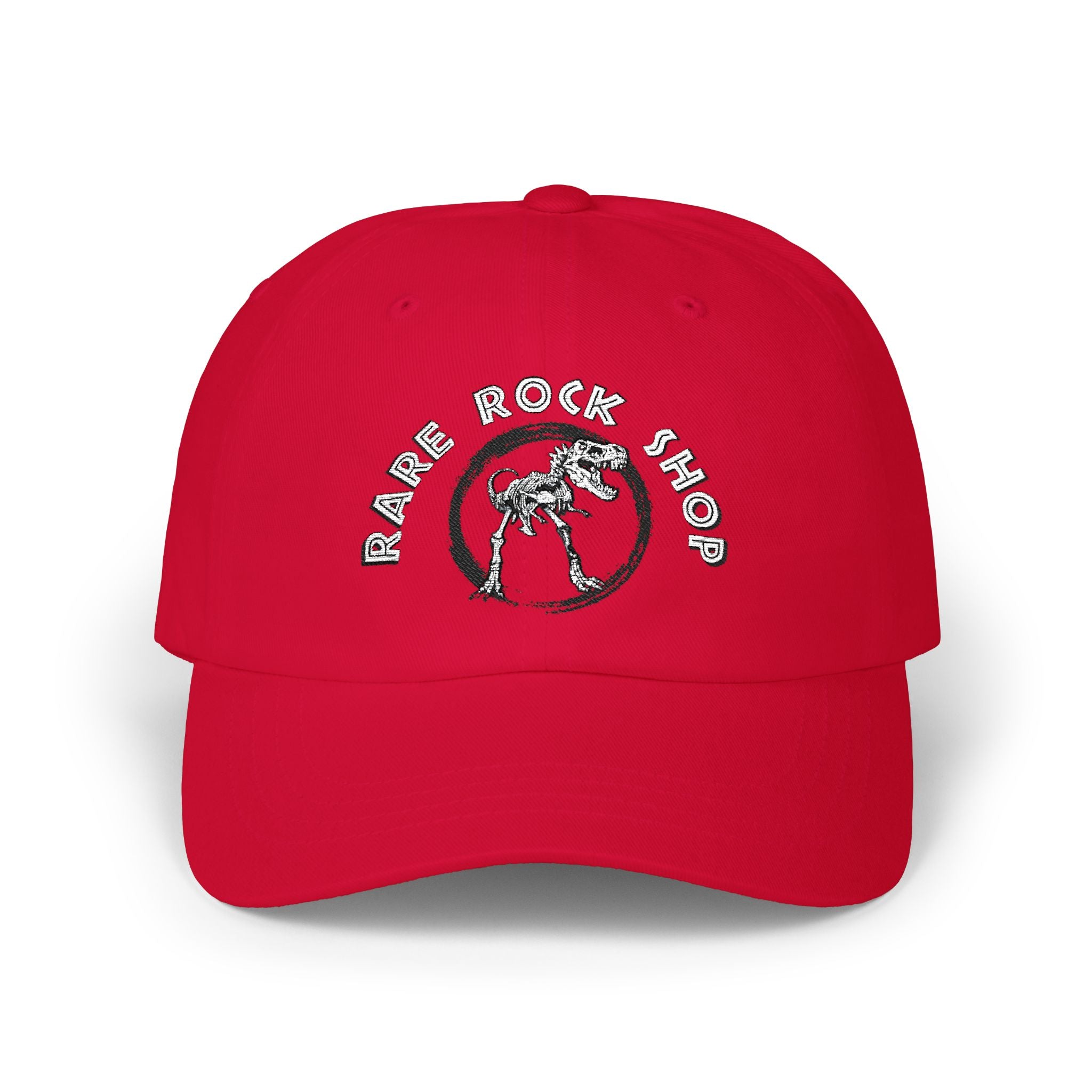 Rare Rock Shop Dad Cap | Adjustable Embroidered Hat