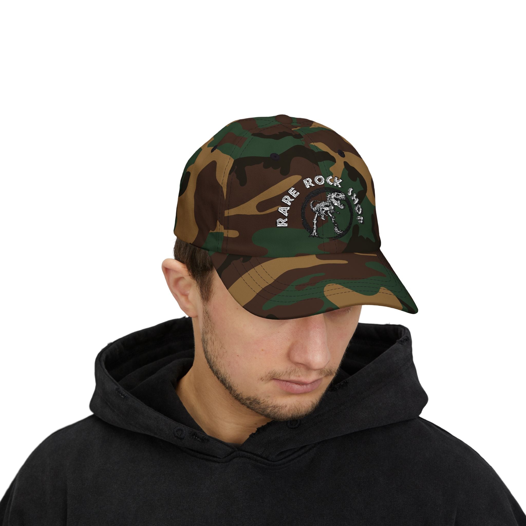 Rare Rock Shop Dad Cap | Adjustable Embroidered Hat