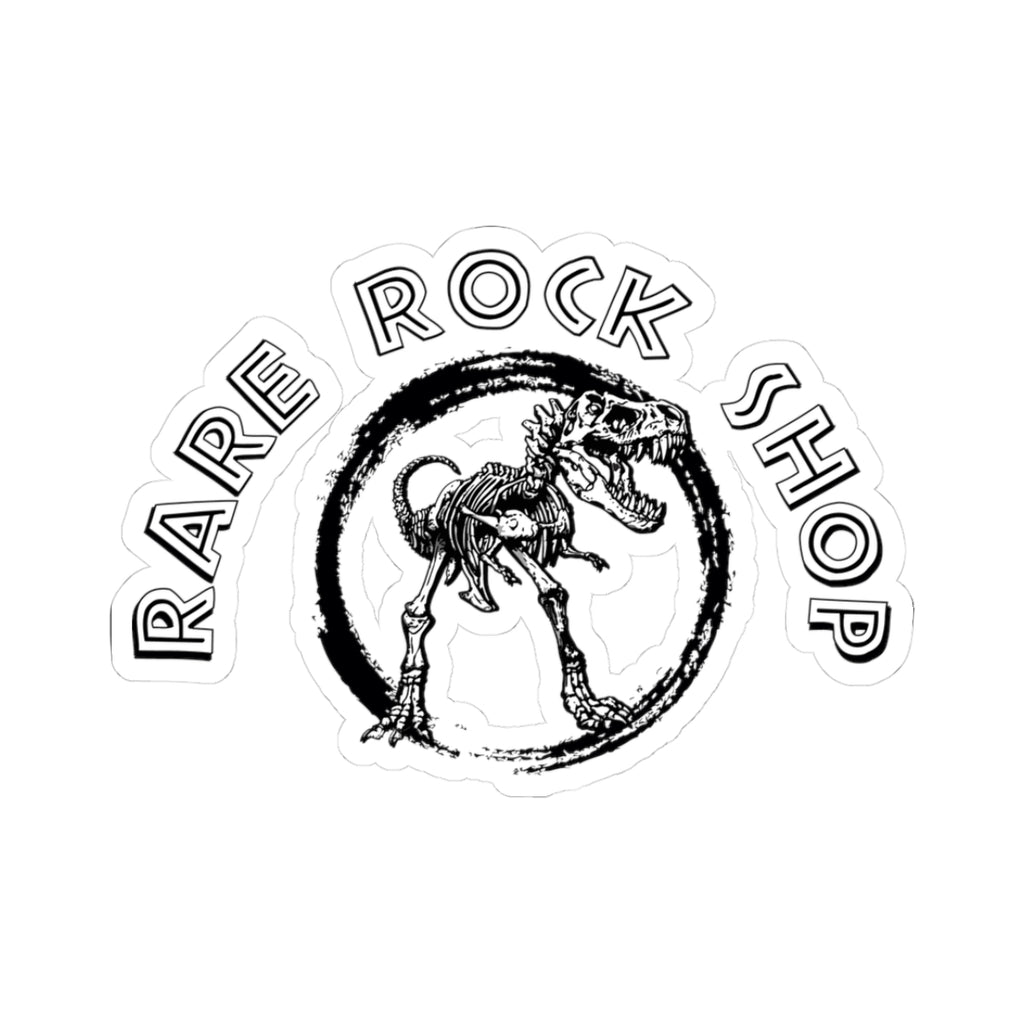 Rare Rock Shop Dinosaur Skeleton Kiss-Cut Sticker